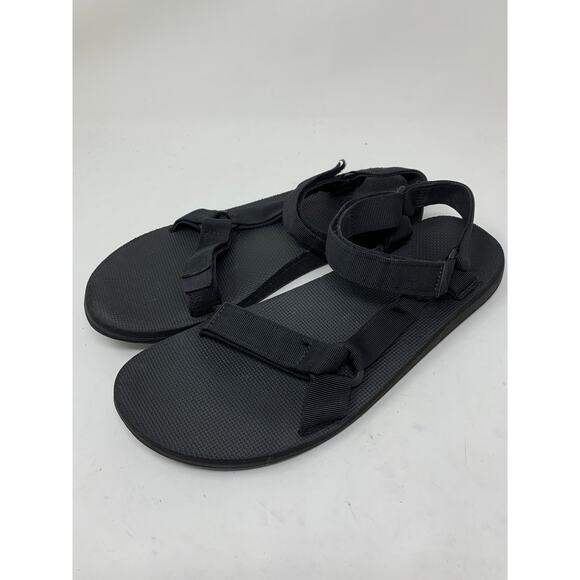 Teva Men's Size 14 Original Universal Outdoor Flat Sandals Open Toe Black - Picture 2 of 6